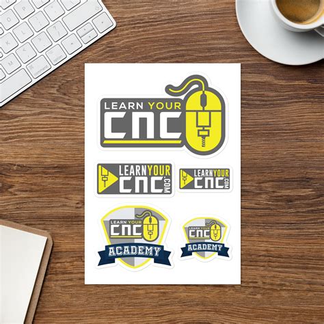 cnc stickers|Learn Your CNC Sticker Sheet.